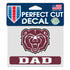 Missouri State University Bears Missouri State "Dad" Perfect Cut Color Decal 4.5" x 5.75"