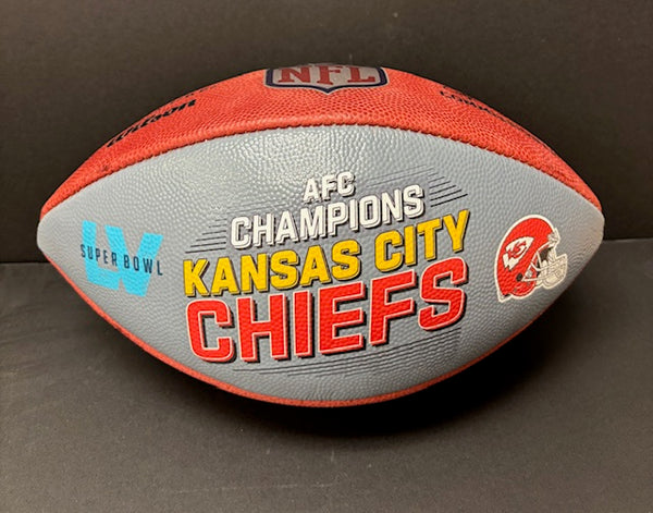 KC Chiefs Super Bowl Footballs - Free Shipping