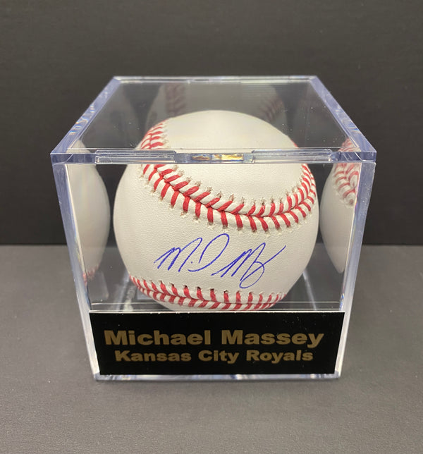Kansas City Royals Michael Massy Baseball Jersey or Bat