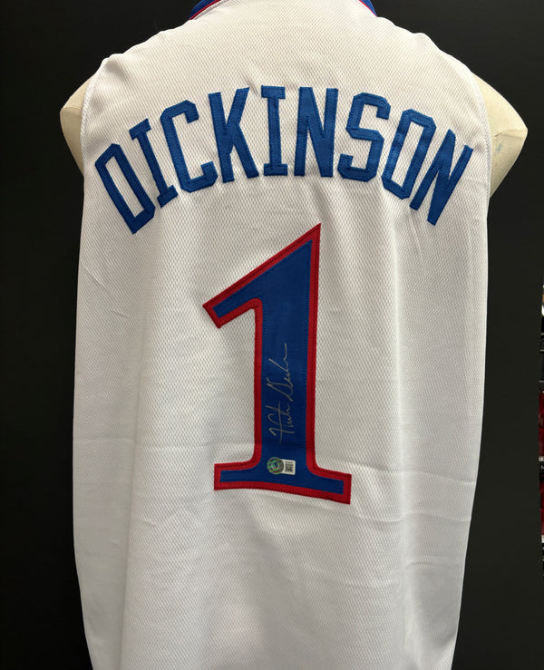 Kansas Jayhawks Hunter Dickinson signed Jersey