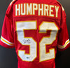 Creed Humphrey signed jersey- Free Shipping
