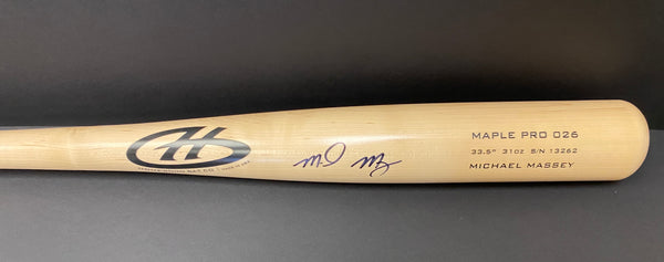 Kansas City Royals Michael Massy Baseball Jersey or Bat