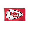 KANSAS CITY CHIEFS FLAG - DELUXE 3' X 5' Red- Wincraft
