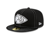 Kansas City Chiefs 2019 On Field Black 59FIFTY Fitted Hat by New Era