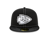 Kansas City Chiefs 2019 On Field Black Low Profile 59FIFTY Fitted Hat by New Era