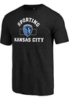 Sporting Kansas City Mens Black Building Strategy Short Sleeve T-Shirt
