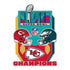 Super Bowl Champions LVII Kansas City Chiefs Collector Enamel Pin