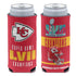 Kansas City Chiefs Slim Super Bowl LVII Can Coozi by WinCraft
