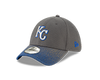Kansas City Royals 2019 39THIRTY Gray w/blue tint Hat by New Era