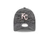 Kansas City Royals Women 2020 Adjustable 9FORTY Gray Hat by New Era