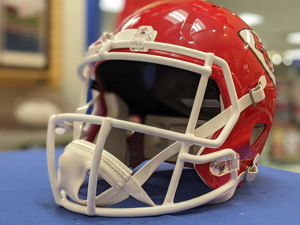 Kansas City Chiefs Patrick Mahomes Autographed REPLICA Speed Helmet Beckett