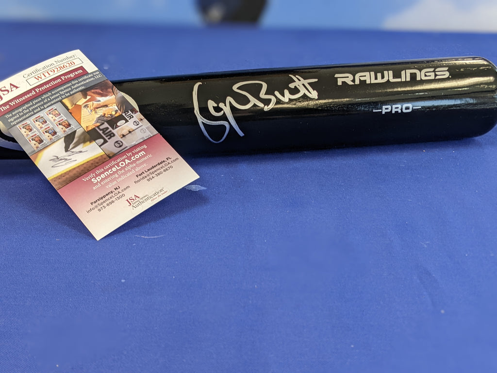 George Brett 3154 Hits Autographed Game Model Louisville Slugger Bat
