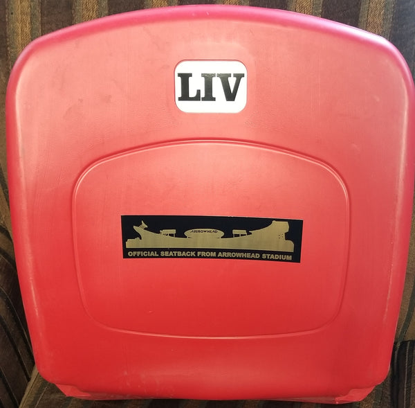 Arrowhead Stadium Seat Back $49 with FREE SHIPPING!!!