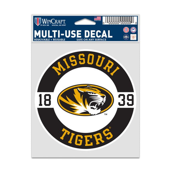 Missouri Tigers PATCH Fan Decals 3.75" x 5"