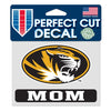 Missouri Tigers "Mom" Perfect Cut Color Decal 4.5" x 5.75"