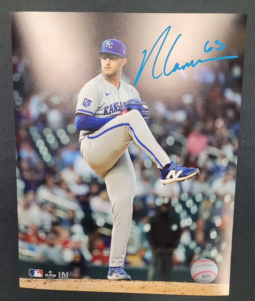 Kansas City Royals Noah Cameron signed Jersey Ball or 8x10