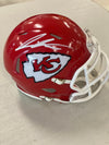 Kansas City Chiefs FELIX ANUDIKE-UZOMAH Autographed Red Mini Helmet - BECKETT