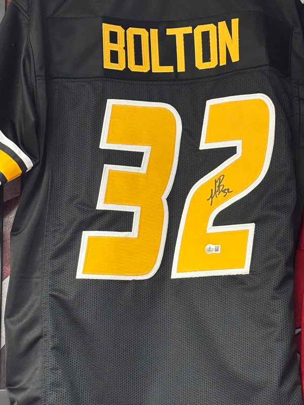 Nick Bolton KC Chiefs or MU signed Jersey Free- Shipping