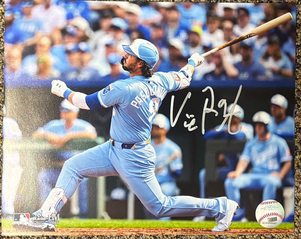 Kansas City Royals Vinnie Pasquantino signed 8x10 or Jersey