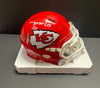 Kansas City Chiefs Trent McDuffie Signed Red Mini Helmet - BECKETT
