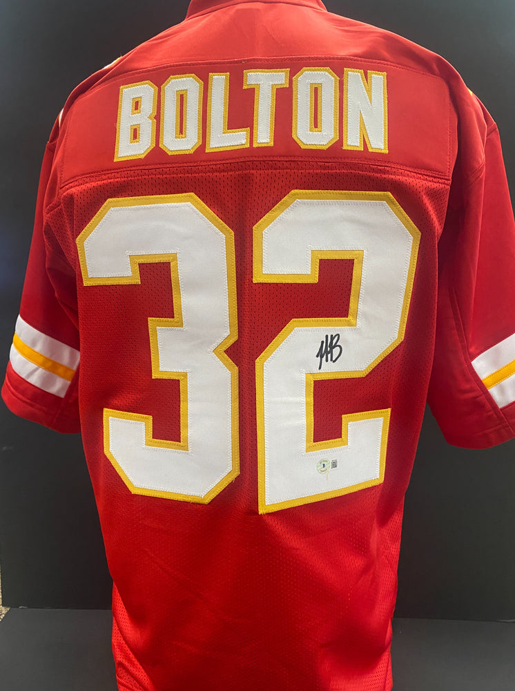 Nick Bolton KC Chiefs or MU signed Jersey Free- Shipping
