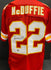 Trent McDufie signed jersey- Free Shipping