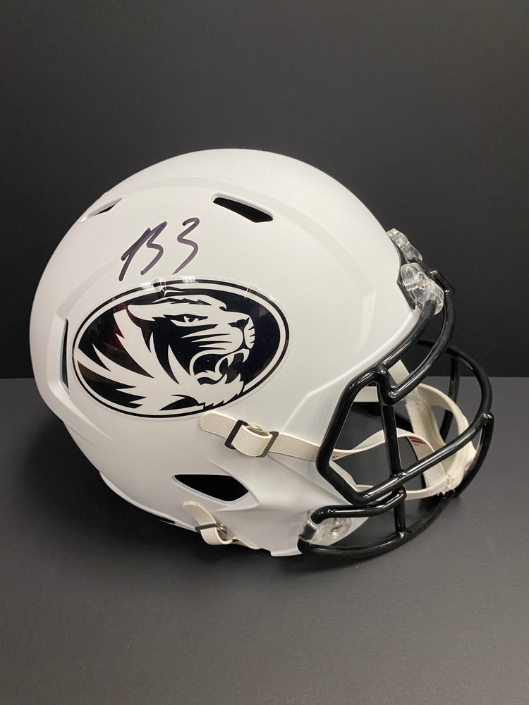 Missouri Tigers Luther Burden III Signed FULL SIZE REPLICA HELMET - BECKETT