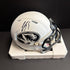 Missouri Tigers Luther Burden III Signed WHITE MINI HELMET - BECKETT FREE SHIPPING