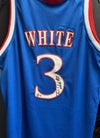 Kansas Jayhawks Tre White signed Jersey