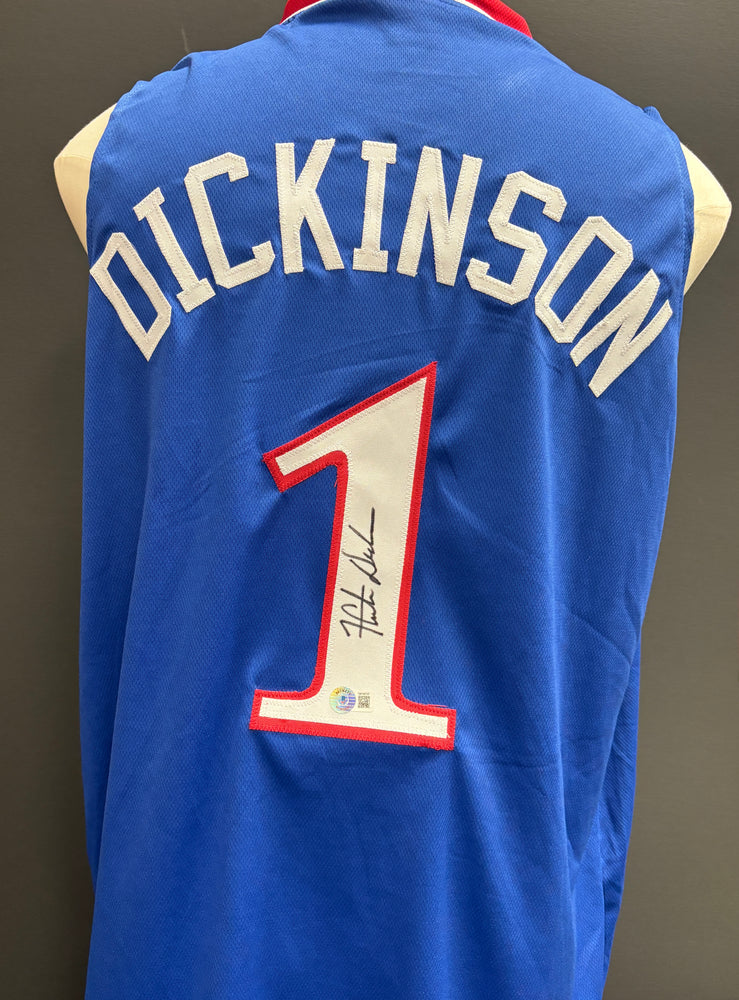 Kansas Jayhawks Hunter Dickinson signed Jersey
