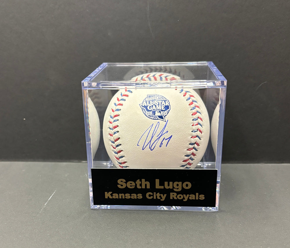 Kansas City Royals Seth Logo Signed 2024 All-Star Game Baseball - BECKETT