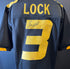 Missouri Tigers Drew Lock Signed CUSTOM JERSEYS (BLACK) - FREE SHIPPING