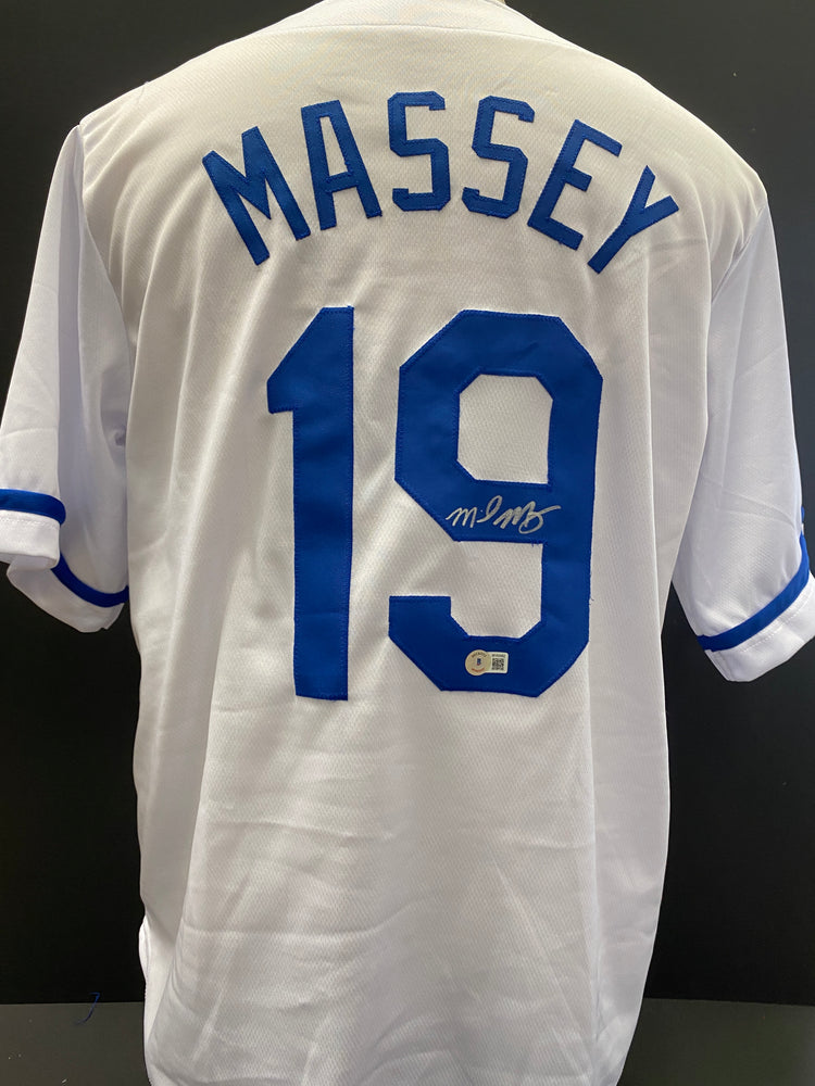 Kansas City Royals Michael Massy Baseball Jersey or Bat