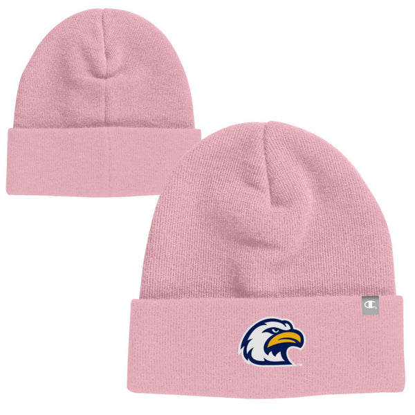 Liberty North Eagles Pink Knit Cuff Beanie w Eagle- Champion MO