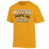 Missouri Tigers Gold Short Sleeve T-Shirt-By Champion
