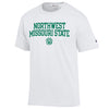 Northwest Bearcats White Short Sleeve Shirt -by Champion