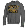 Missouri Tigers "Mizzou" Powerblend Fleece Crew - Granite Heather-By Champion