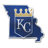 Kansas City Royals Auto Badge Decal with State
