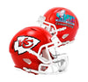 Kansas City Chiefs Speed Mini Helmet- RED SB LVII
