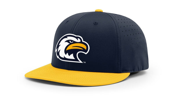 Liberty North Gold Bill Flexfit "Eagle" Logo PTS30 Mesh Hat by Richardson