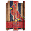 St. Louis Cardinals Wood Fence Sign Wall Hanging