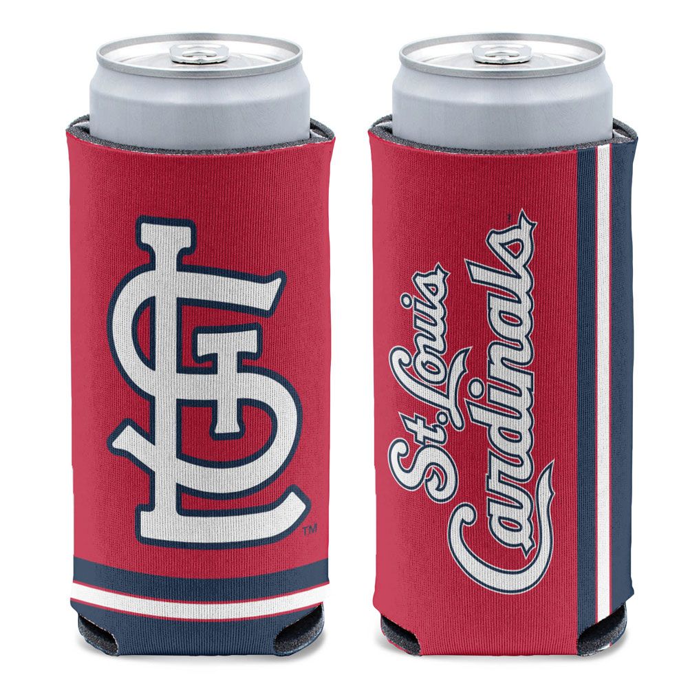 St. Louis Cardinals Primary 12 oz. Slim Can Cooler