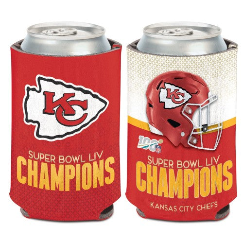 Kansas City Chiefs Super Bowl Can Coozi by WinCraft