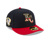 Kansas City Royals 2019 July 4th 59FIFTY LOW PROFILE Fitted Hat by New Era