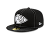 Kansas City Chiefs 2019 On Field Black Low Profile 59FIFTY Fitted Hat by New Era