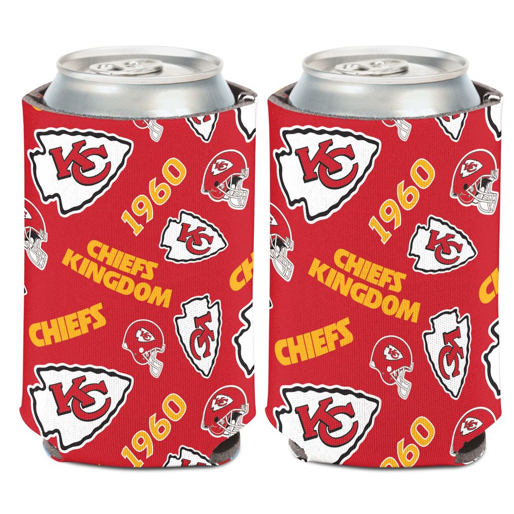 Kansas City Chiefs SCATTERPRINT Can Coozi by WinCraft