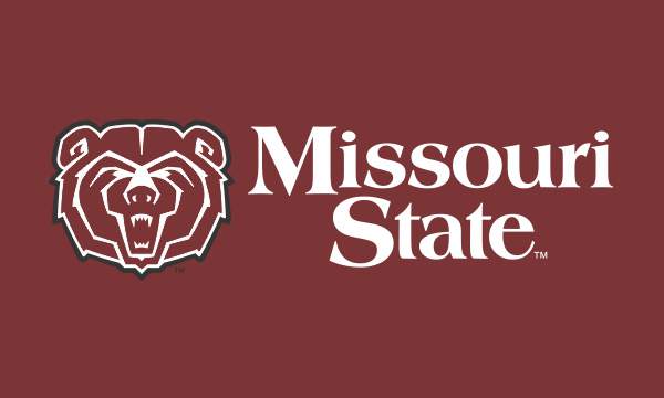 Missouri State Bears 3"x5" Bear Head W/ white Letters Grommets Flag