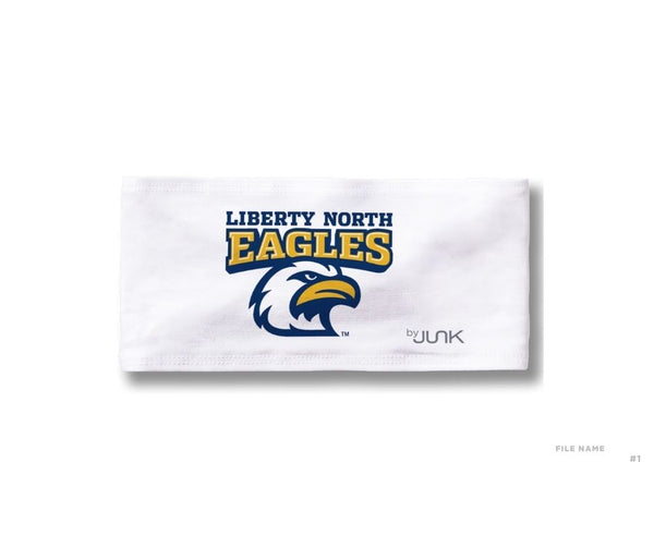 Liberty North Eagles Big Bang Lite Headband White - By Junk