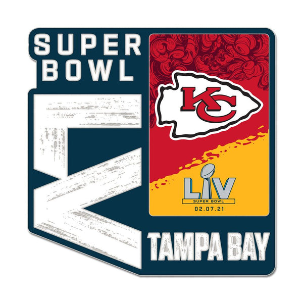 Kansas City Chiefs SB LV Collectors Pin