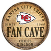 Kansas City Chiefs Round Wood Sign 14" by Wincraft